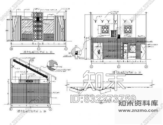 图块/节点酒楼大包厢设计详图Ⅰcad施工图下载【ID:832273759】