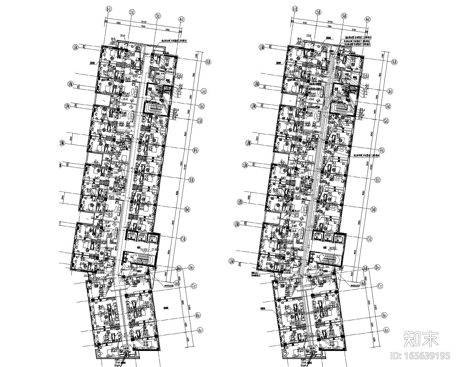 [上海]教学楼及学院楼给排水施工图（含给水、排水、消防...cad施工图下载【ID:165639195】