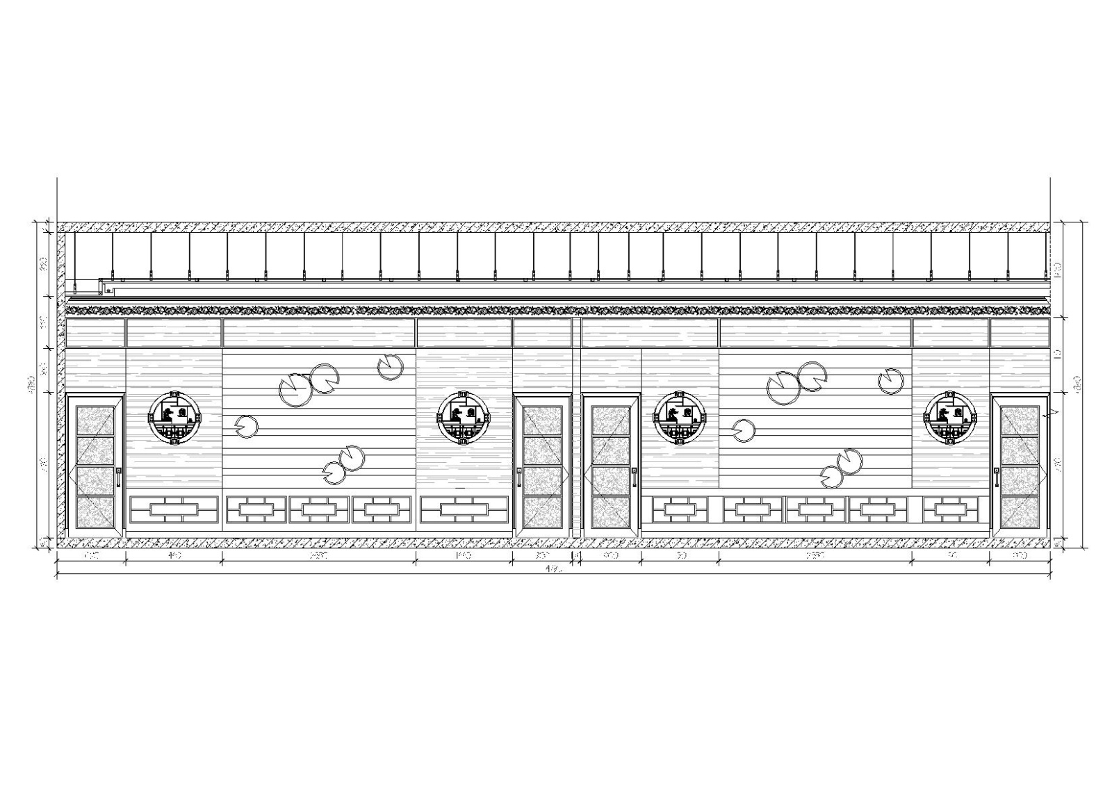 建筑设计院-某新中式餐厅CAD+3D模型+效果图施工图下载【ID:160421195】