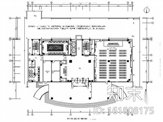 [山东]九层现代办公楼室内装修施工图施工图下载【ID:161808175】