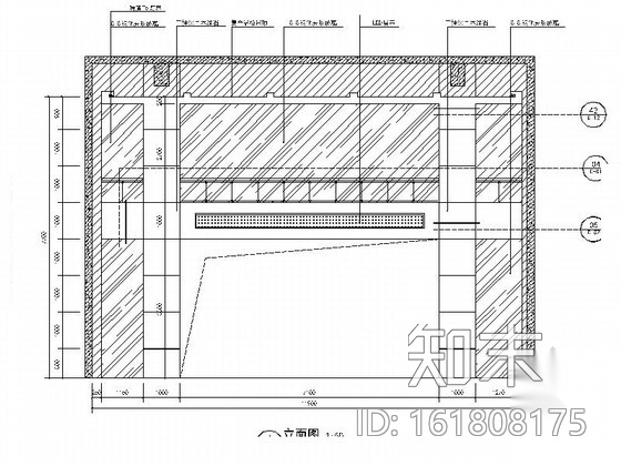 [山东]九层现代办公楼室内装修施工图cad施工图下载【ID:161808175】
