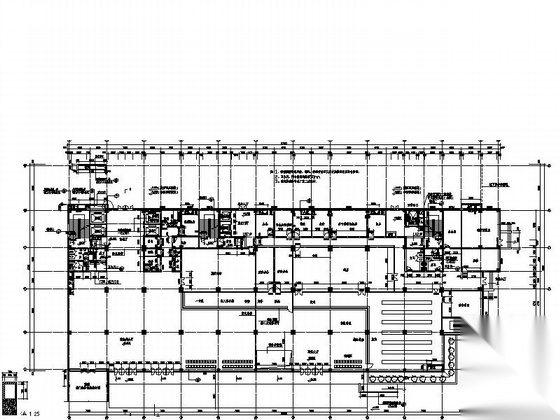 [固始]某十三层医院病房楼建筑施工图cad施工图下载【ID:166550176】