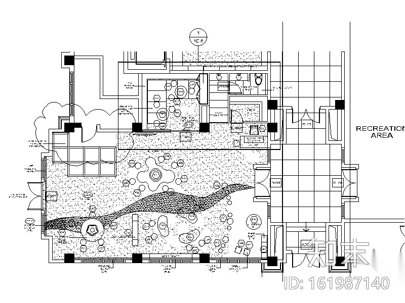 五星酒店儿童俱乐部施工图施工图下载【ID:161987140】