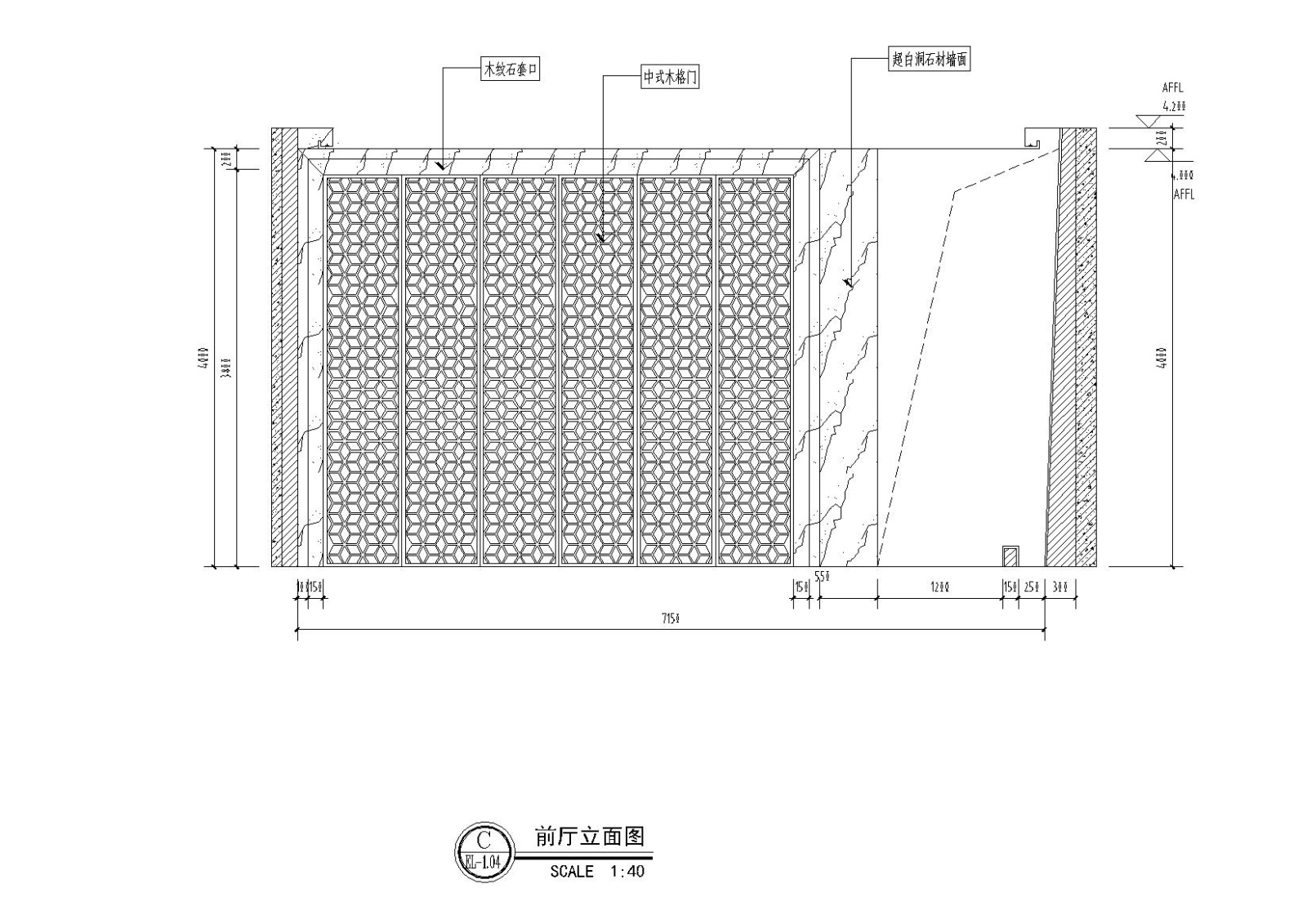 超美新中式古典禅意茶楼会所施工图+效果图cad施工图下载【ID:160707103】