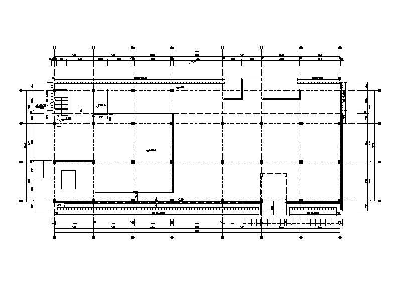 [四川]多层倾斜屋面科技办公楼及展览馆建筑施工图cad施工图下载【ID:149958145】