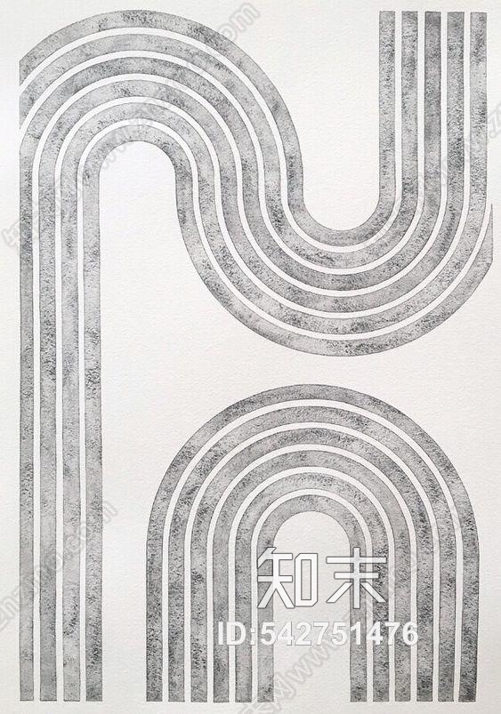 清新北欧地毯酒店地毯高清贴图贴图下载贴图下载【ID:542751476】