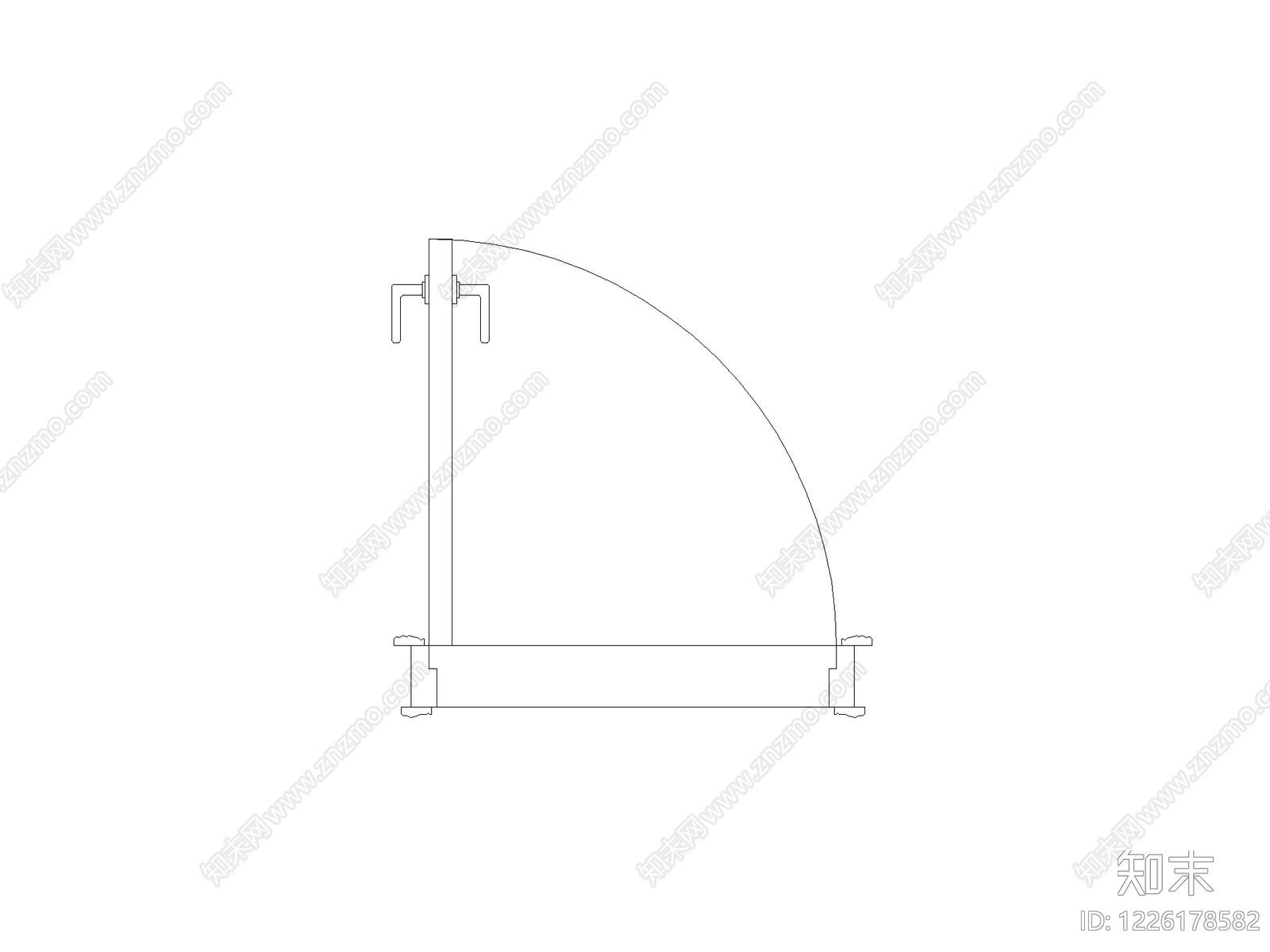 现代五金管件CAD图纸