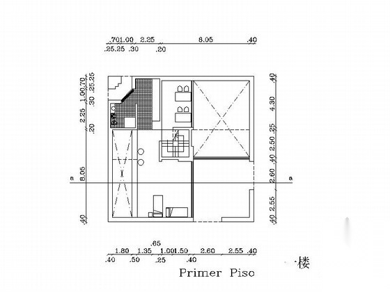 提契诺桑河住宅方案CAD图（马里奥•博塔设计）cad施工图下载【ID:165153154】