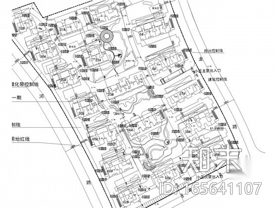 [江苏]高档小区室外管网工程给排水施工图纸（含水力计算...cad施工图下载【ID:165641107】