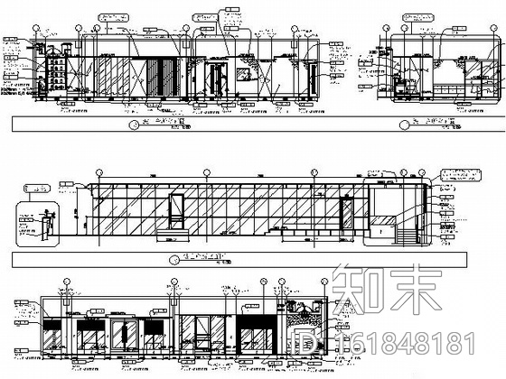 [成都]900平米高档休闲会所施工图cad施工图下载【ID:161848181】