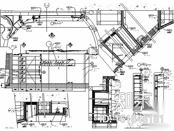 [成都]900平米高档休闲会所施工图cad施工图下载【ID:161848181】