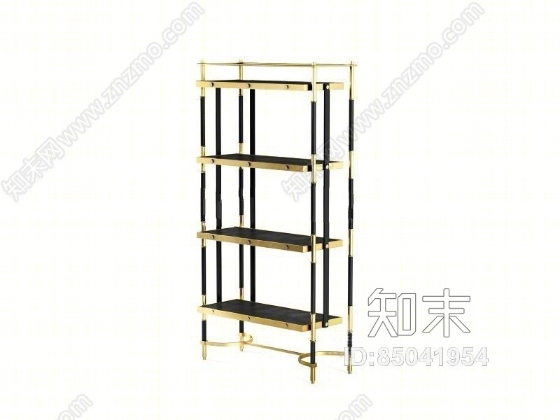 现代简约书架鞋架模型3D模型下载【ID:85041954】