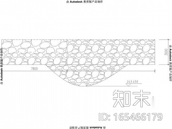毛石挡土墙节点构造详图cad施工图下载【ID:165466179】