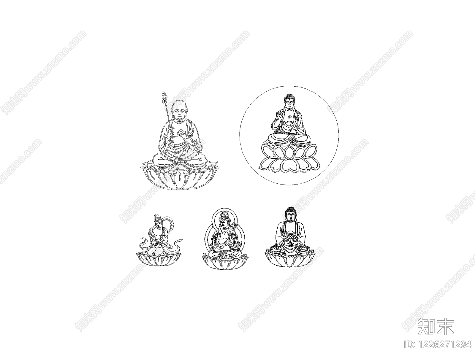 人物cad施工图下载【ID:1226271294】
