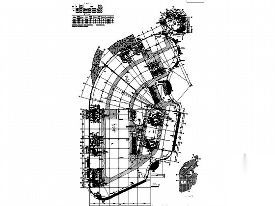 [黑龙江]高层现代风格建材城建筑设计施工图施工图下载【ID:167656128】