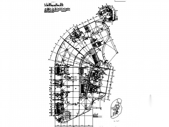 [黑龙江]高层现代风格建材城建筑设计施工图施工图下载【ID:167656128】