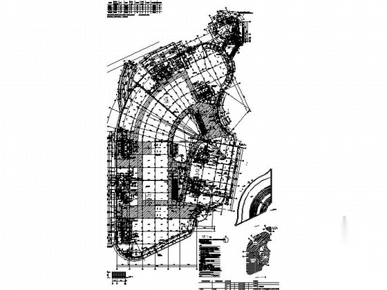 [黑龙江]高层现代风格建材城建筑设计施工图施工图下载【ID:167656128】