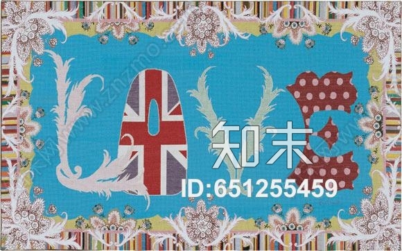 儿童地毯高清贴图材质