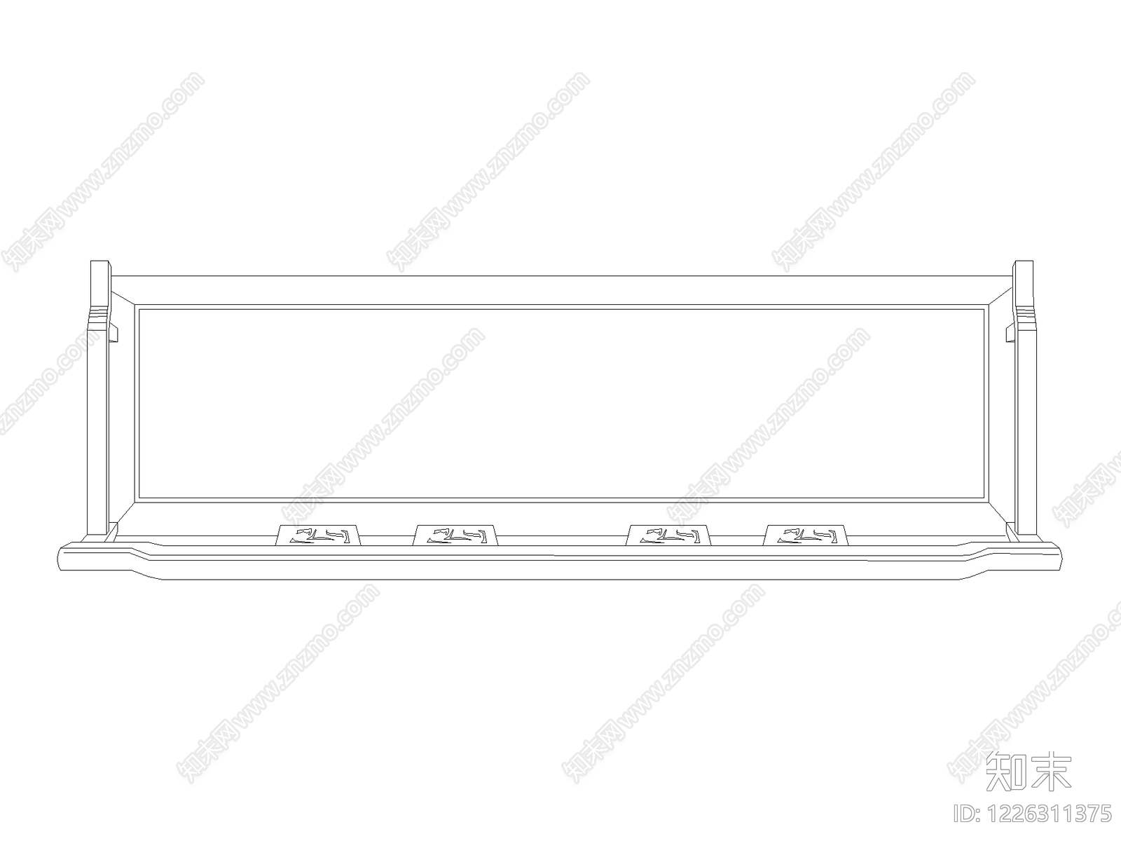 柜子cad施工图下载【ID:1226311375】