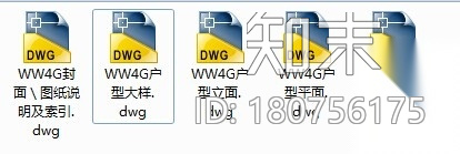 [重庆]知名房地产3室2厅简约时尚样板间室内CAD施工图施工图下载【ID:180756175】