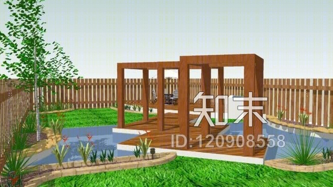 花园SU模型下载【ID:120908558】