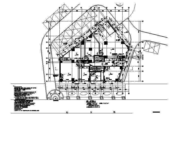 [四川]高层塔式住宅楼建筑施工图（含水暖电）cad施工图下载【ID:149781193】