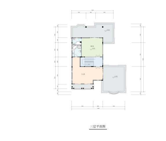 [广东]高层西班牙殖民风格高档豪华式独栋别墅建筑设计方...cad施工图下载【ID:166204170】