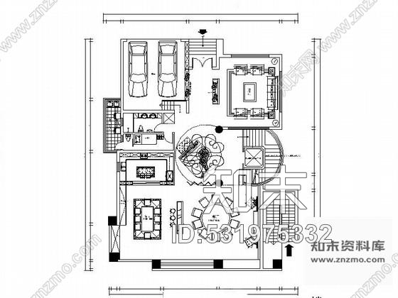 施工图广东原生态豪宅三层别墅装修CAD施工图含效果cad施工图下载【ID:531975332】