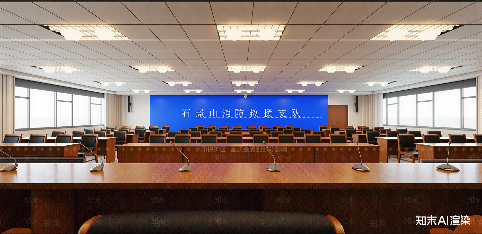现代报告厅SU模型下载【ID:1216037778】