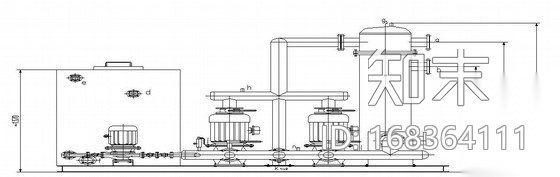 混水机组大样图cad施工图下载【ID:168364111】