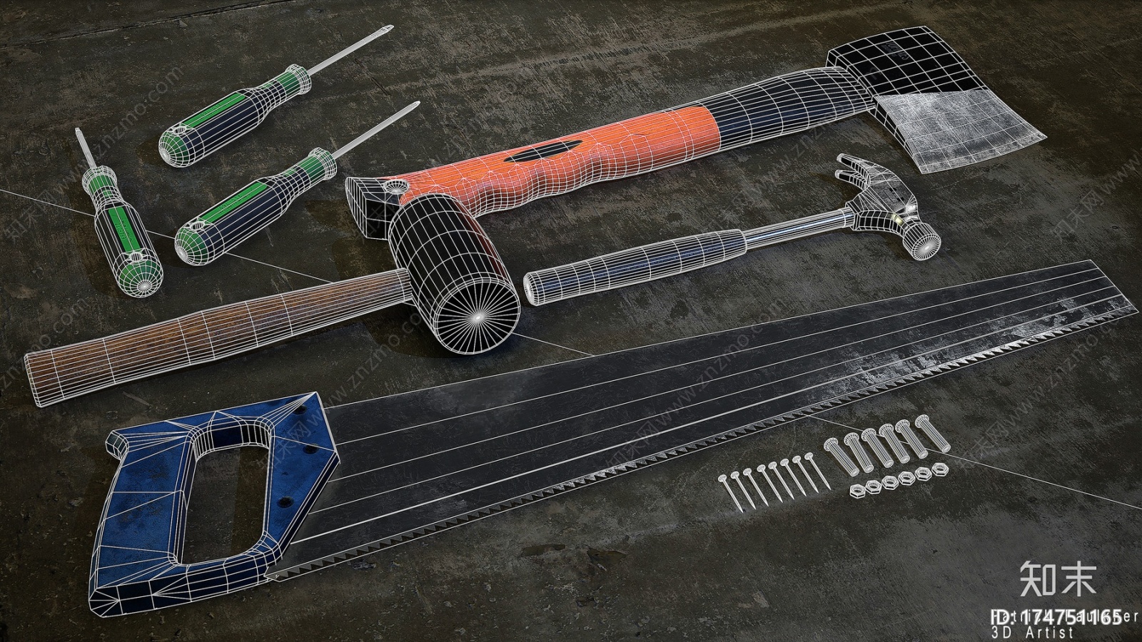 包工具集CG模型下载【ID:174751165】