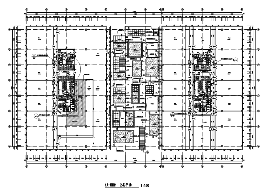 [广东]高层科技办公楼建筑图纸（85页PDF全专业图纸）施工图下载【ID:149951165】