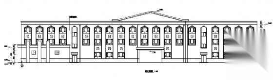 某县三层宾馆建筑施工图施工图下载【ID:167378100】