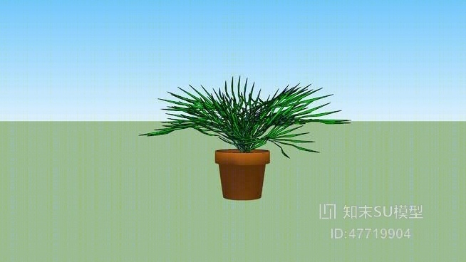 盆栽SU模型下载【ID:47719904】