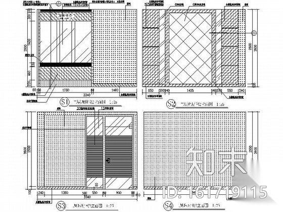 [青岛]工商银行某支行装修图cad施工图下载【ID:161719115】