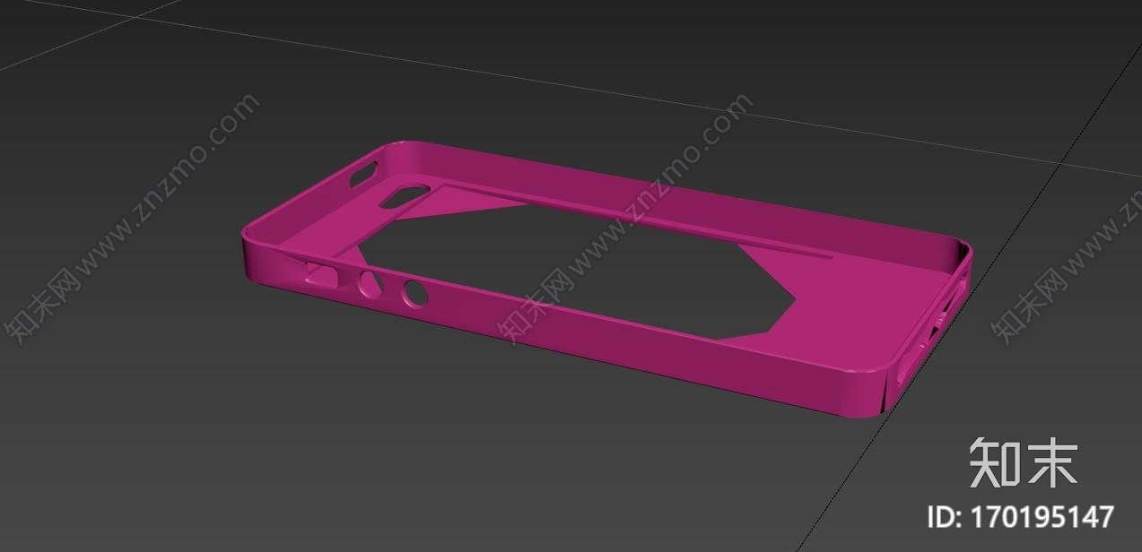 iphone+5手机壳-可放卡3d打印模型下载【ID:170195147】