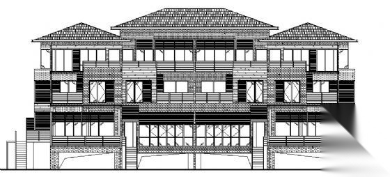 丹堤C区9号楼建筑施工图cad施工图下载【ID:149919184】