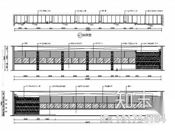 [江西]现代风格国家税务局办公大楼装修施工图cad施工图下载【ID:161754184】