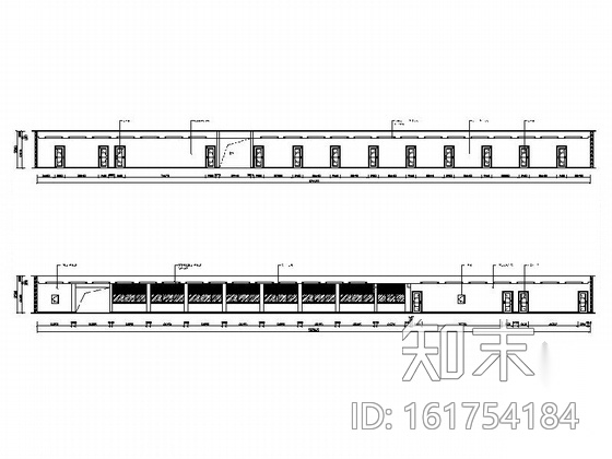 [江西]现代风格国家税务局办公大楼装修施工图cad施工图下载【ID:161754184】