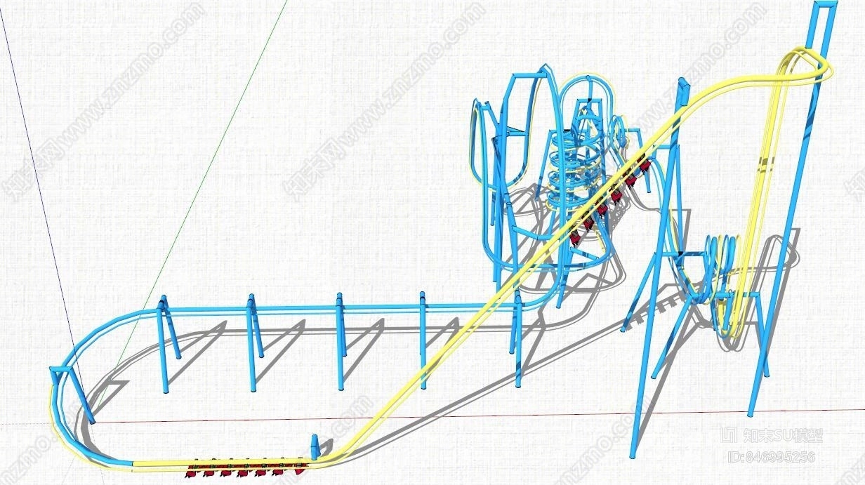 现代游乐场SU模型下载【ID:846995256】
