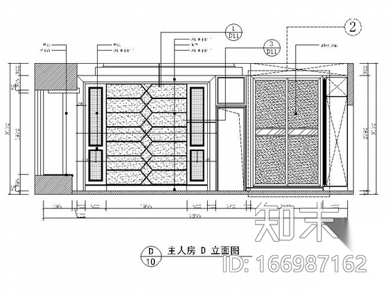 [广东]原创精品豪宅中欧混搭七居室样板间装修施工图（含...cad施工图下载【ID:166987162】