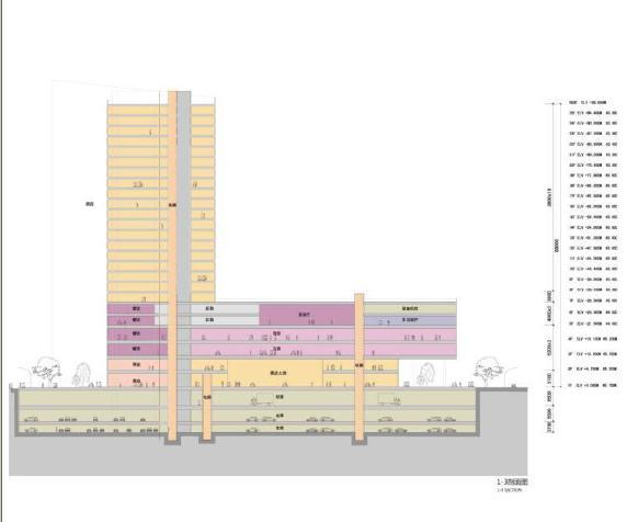 [江苏]高层多功能现代风格城市综合体建筑设计方案文本cad施工图下载【ID:151737129】
