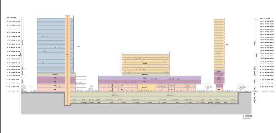 [江苏]高层多功能现代风格城市综合体建筑设计方案文本cad施工图下载【ID:151737129】