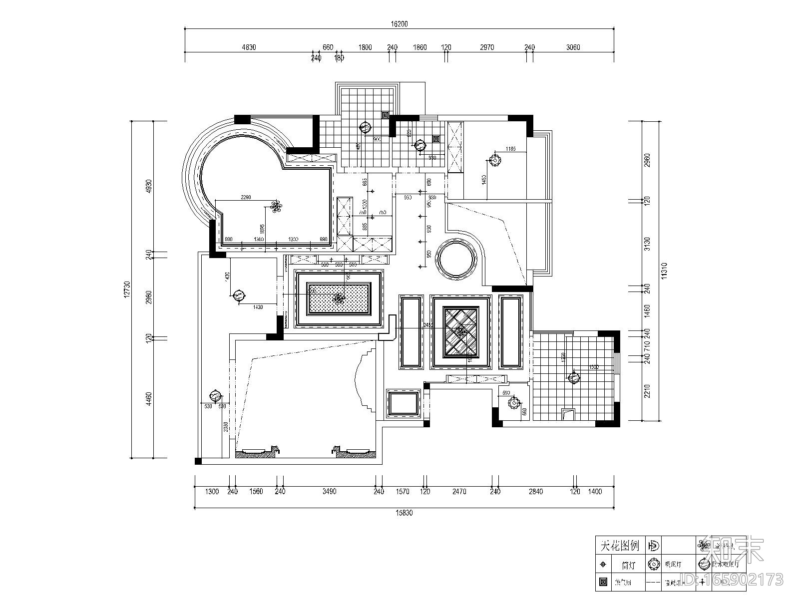 [南宁]海大-南宁市远辰山水一号施工图+效果图cad施工图下载【ID:165902173】