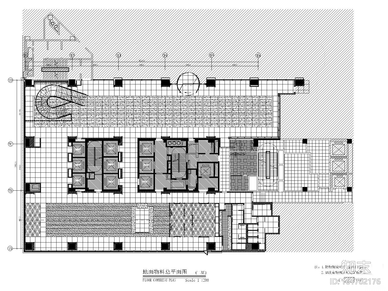 [苏州]合景万怡酒店公区CAD施工图+效果图​cad施工图下载【ID:161702176】