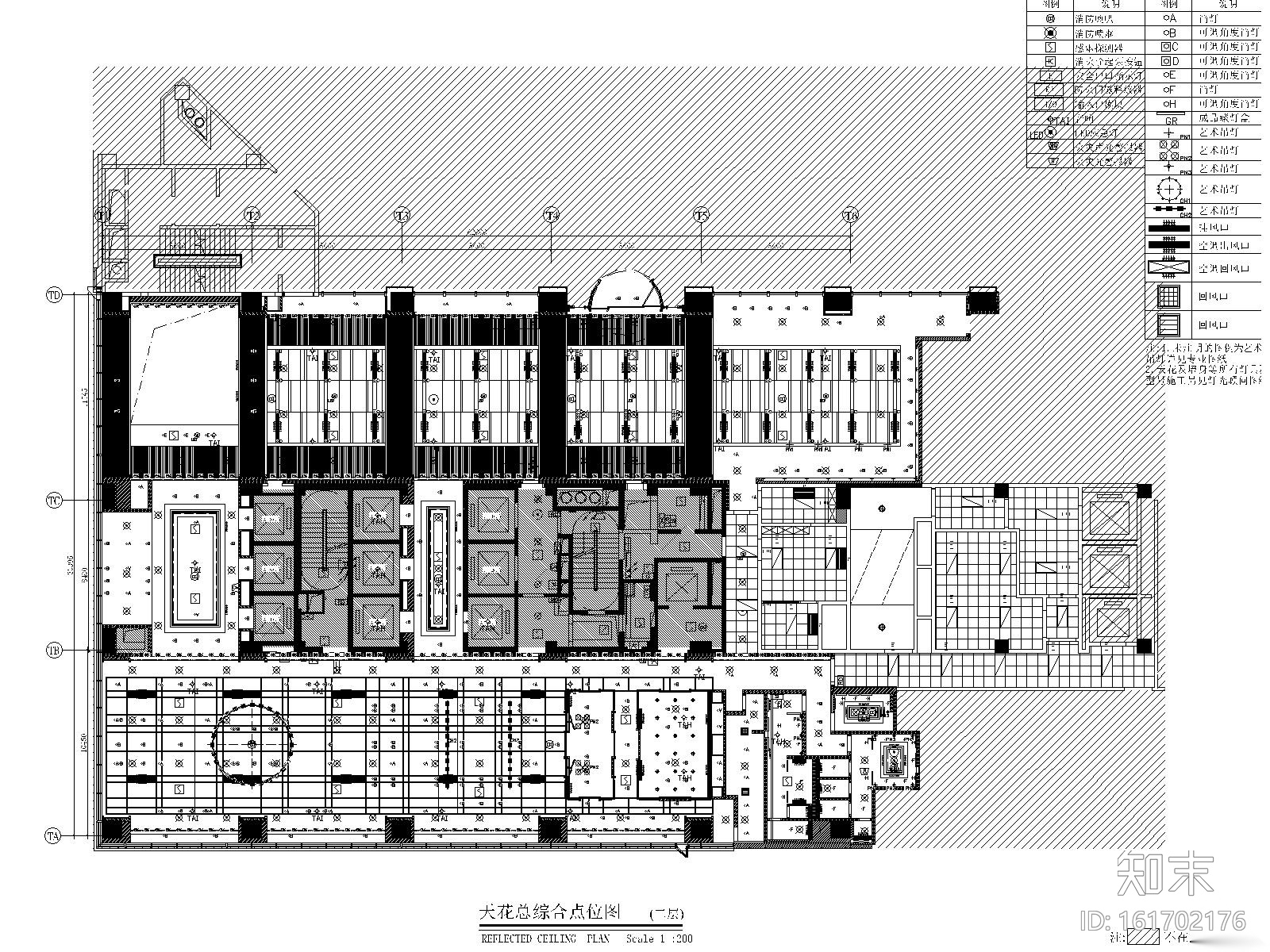 [苏州]合景万怡酒店公区CAD施工图+效果图​cad施工图下载【ID:161702176】