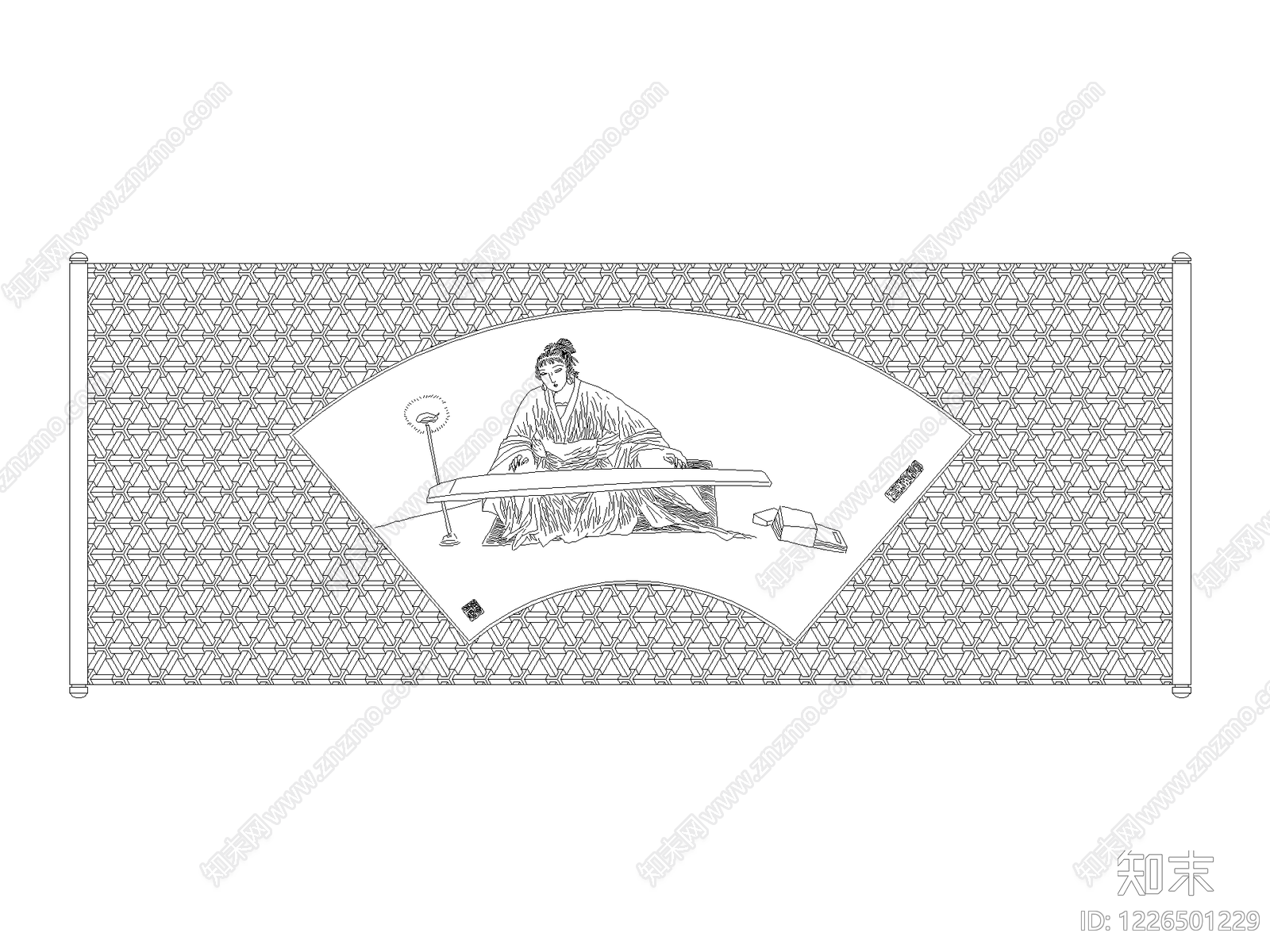 挂画CAD图纸