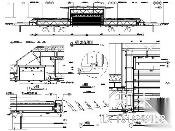 [山东]某大型汽车贸易有限公司室内展示装修图cad施工图下载【ID:161698158】