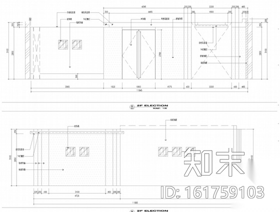 [江苏]知名设计公司设计现代高端办公空间施工图（含效果...cad施工图下载【ID:161759103】