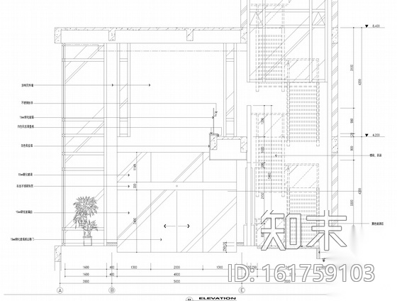 [江苏]知名设计公司设计现代高端办公空间施工图（含效果...cad施工图下载【ID:161759103】